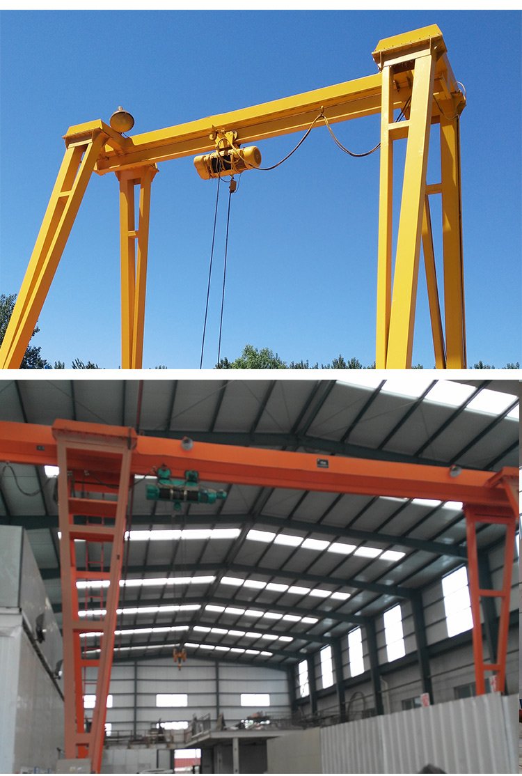 小型龍門架可移動 簡易有軌龍門吊 電動起重設備