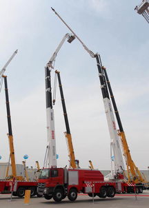 徐工起重機械版塊旗下四大明星產品首次集體亮相